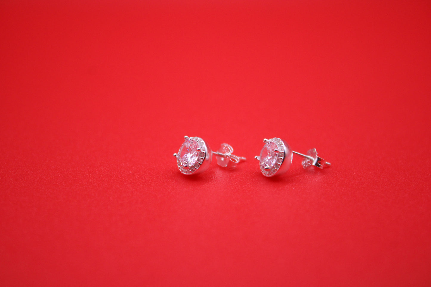 Stud earrings "Saturno"