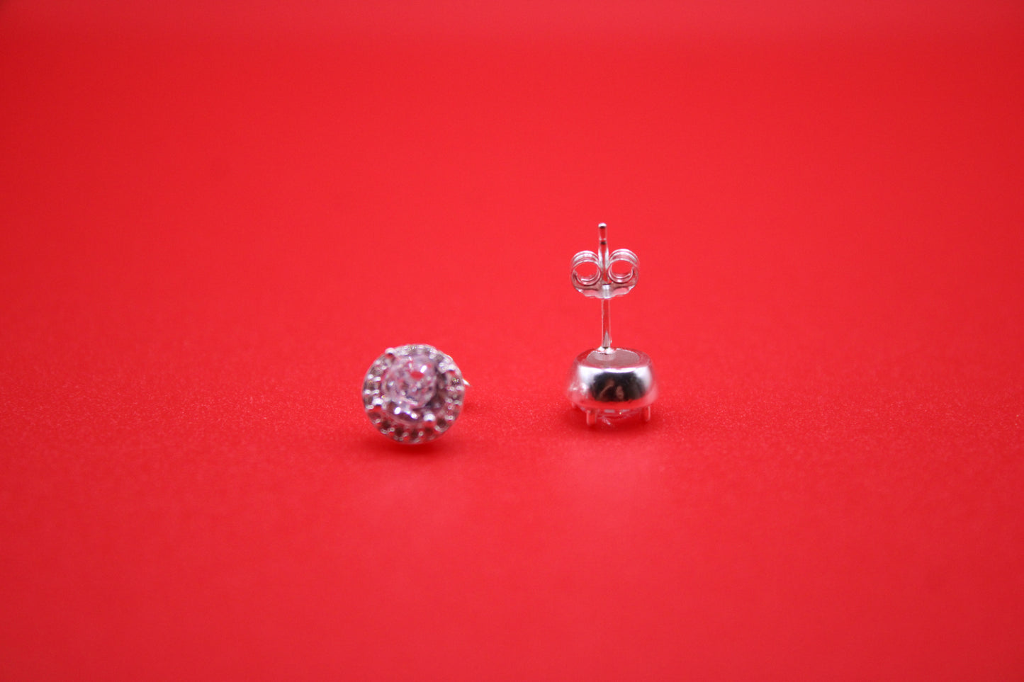 Stud earrings "Saturno"