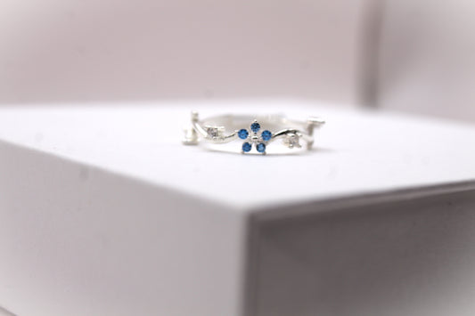 Ring "Blue Flower"