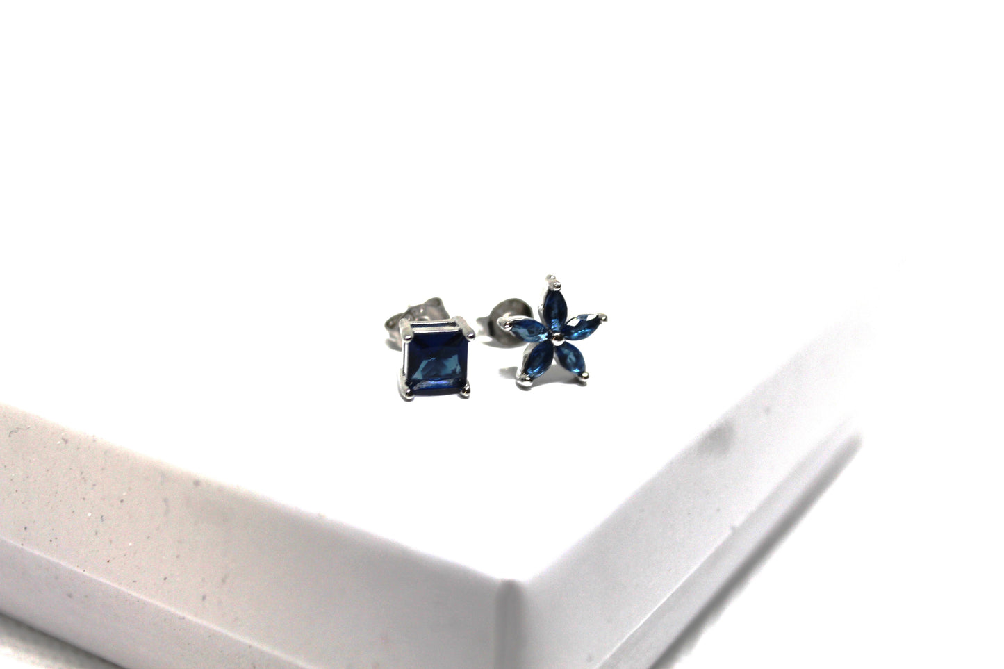 Earrings "Navy Blue"